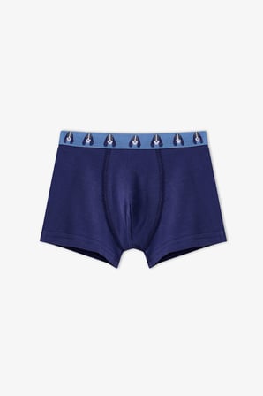 Erkek Çocuk Mavi Paws For Joy Pamuklu 3'lü Boxer