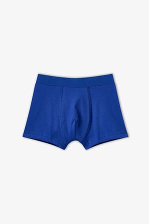 Erkek Çocuk Mavi Music Lovers Çizgili Pamuklu 3'lü Boxer