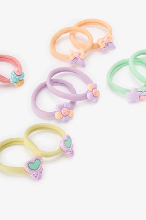 Kız Çocuk Elastic 10'lı Toka