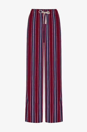 Erkek Soundwave Çizgili Pantolon Uzun Kollu Pijama Takımı