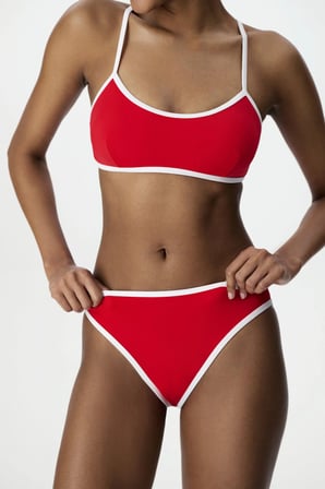 Kırmızı Eris Bikini Üstü