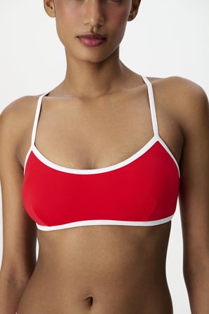 Kırmızı Eris Bikini Üstü