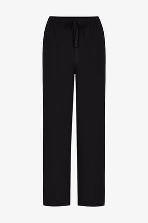 Erkek Siyah City Black Kısa Kollu Gömlek Pantolon Pijama Takımı