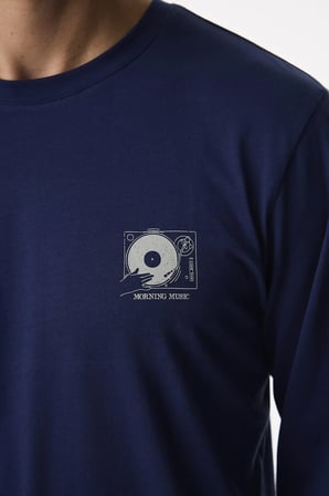 Erkek Echo Block Ekoseli Pantolon Uzun Kollu Pijama Takımı