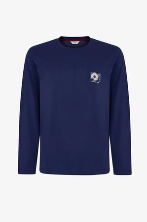 Erkek Echo Block Ekoseli Pantolon Uzun Kollu Pijama Takımı