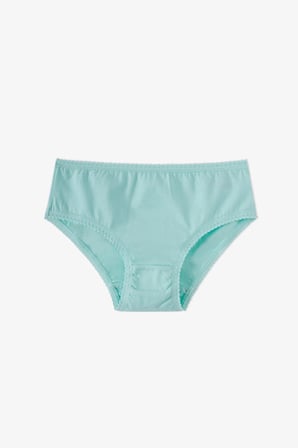 Kız Çocuk Princess Print Çiçekli Pamuklu 5'li Slip Külot