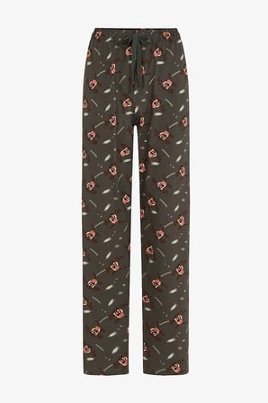 Erkek Tasmanian Pantolon Kısa Kollu Pijama Takımı