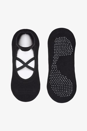 Siyah Active Towel  Babet Çorabı