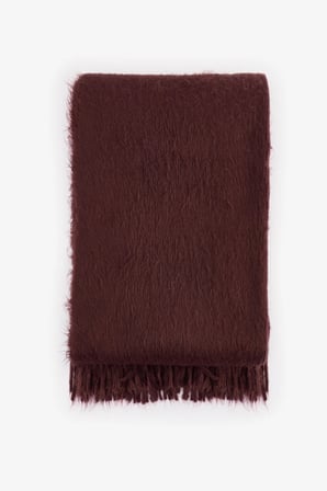 Bordo Warmy Atkı