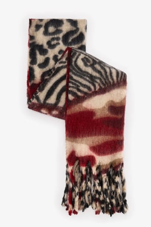Erica Zebra Desenli Atkı