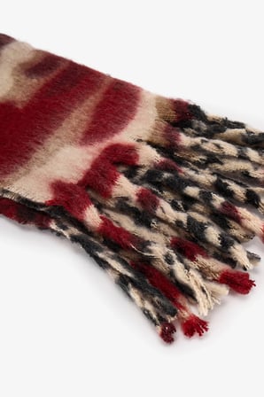 Erica Zebra Desenli Atkı