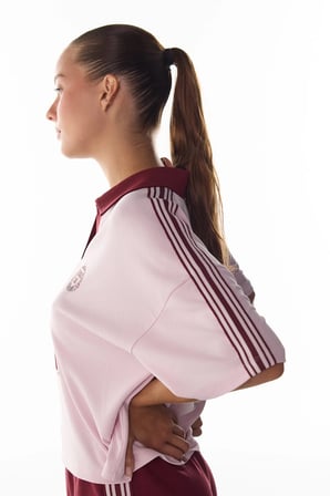 Pembe Harvard Baskılı Polo Yaka Forma