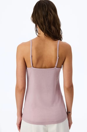 Lila Kaşmir Thin Strap Atlet