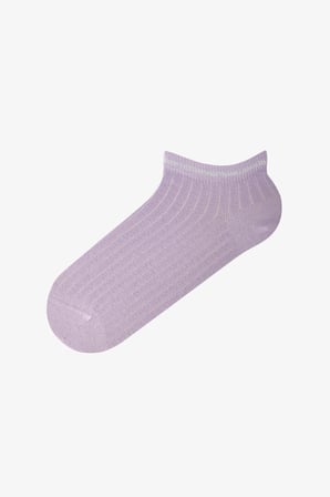 Bordo Duman Mini Pattern Çıtır Çiçek Desenli 5 Çift Patik Çorap