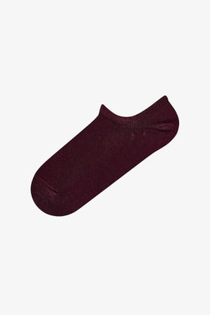 Beyaz Pembe Soft Garden Çiçek Desenli Pamuklu 3 Çift Sneaker Çorap