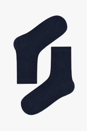 Erkek Çocuk Yeşil Camo Kamuflaj Desenli Pamuklu 4 Çift Soket Çorap