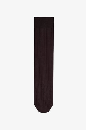 Kahve Bordo Cool Fitilli Jakarlı 2 Çift Soket Çorap