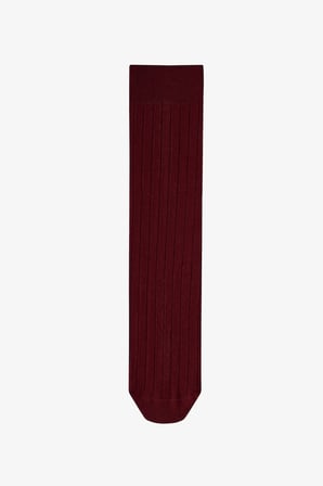 Kahve Bordo Cool Fitilli Jakarlı 2 Çift Soket Çorap