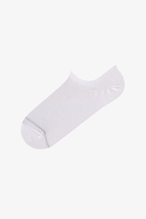 Basic Mesh 3lü Sneaker Çorabı