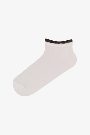 Marsmelov Shimmer Ankle Pamuklu Simli 5 Çift Patik Çorap