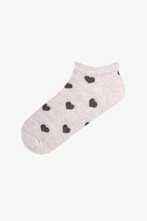 Heart Basic 5 Çift Patik Çorap