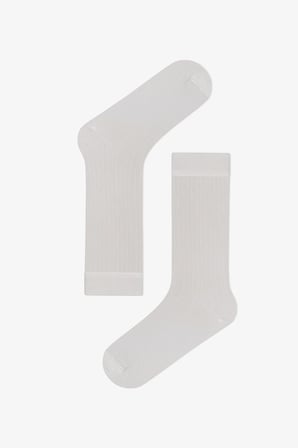 Marsmelov Retro Lines Çizgili Pamuklu 3 Çift Soket Çorap