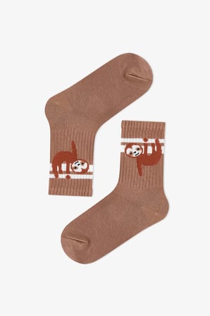 Erkek Çocuk Jungle Animals Pamuklu 3 Çift Soket Çorap
