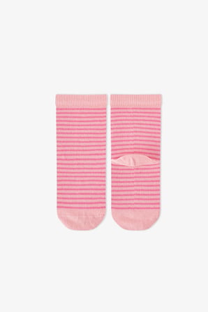 Kız Çocuk Pembe Kindly Friends Pamuklu 4 Çift Soket Çorap