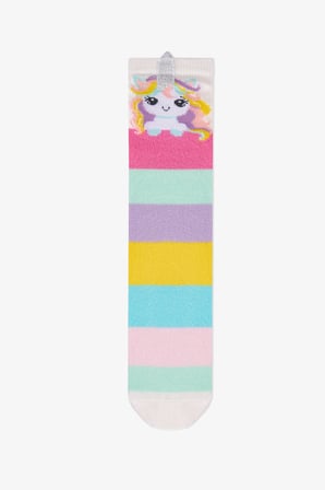 Kız Çocuk Marsmelov Unicorn Fantasy Pamuklu Pantolon Çorap