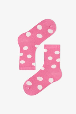 Kız Çocuk Pembe Loving Unicorn 4 Çift Soket Çorap