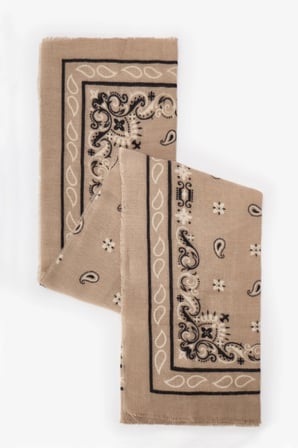 Bej Bandana Atkı