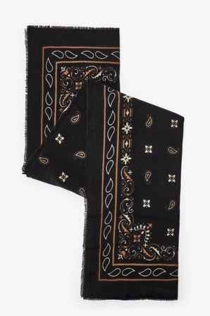 Siyah Bandana Atkı
