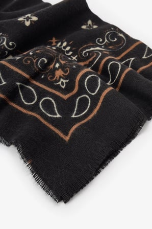 Siyah Bandana Atkı