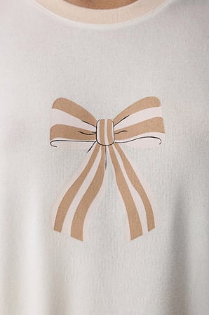 Quinn Çizgili Uzun Kollu Pantolon Pijama Takımı