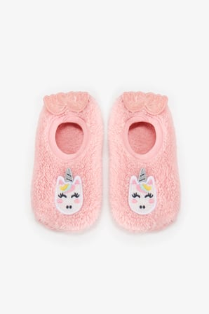 Kız Çocuk Pembe Unilove Unicorn Desenli Çetik
