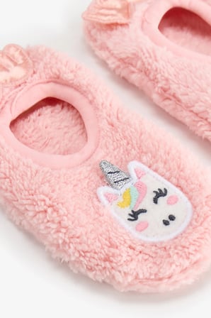 Kız Çocuk Pembe Unilove Unicorn Desenli Çetik
