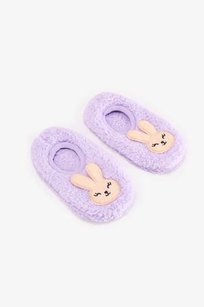 Kız Çocuk Lila Rabbit Tavşan Desenli Çetik