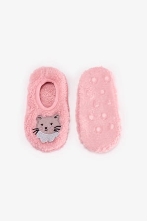Kız Çocuk Pembe Kitty Kedi Desenli Çetik
