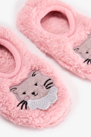 Kız Çocuk Pembe Kitty Kedi Desenli Çetik