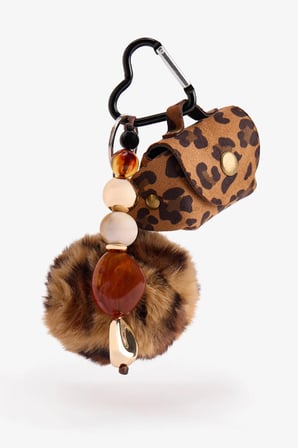 Leopar Anahtarlık