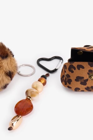 Leopar Anahtarlık