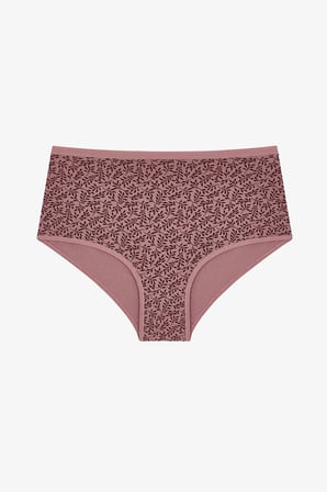 Woodrose Çiçekli Yüksek Bel 3'lü Slip Külot