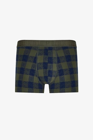 Erkek Kareli Ekoseli 3'lü Boxer