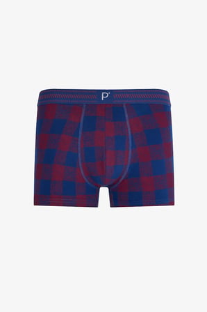 Erkek Oldtown Ekoseli 3'lü Boxer