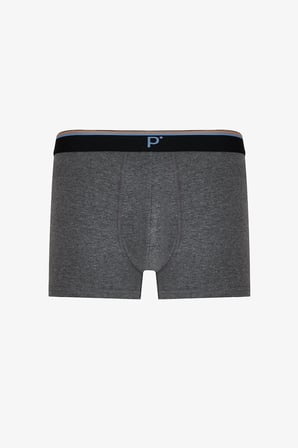 Erkek Contrast Çizgili 3'lü Boxer