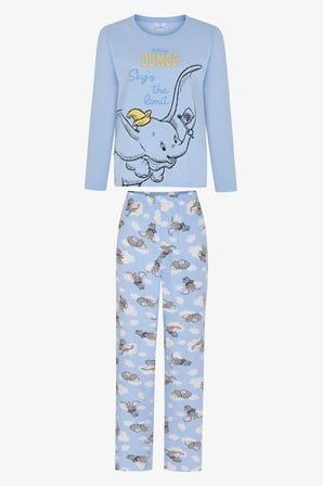 Mavi Sky's The Limit Dumbo Desenli Pantolon Uzun Kollu Pijama Takımı