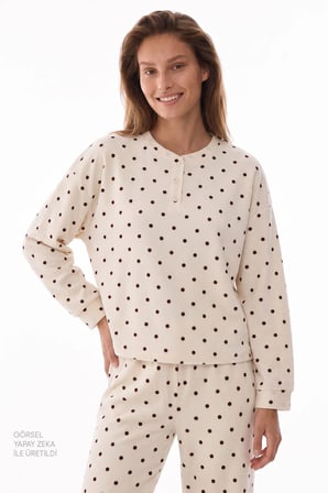 Emilia Polar Pantolon Pijama Takımı
