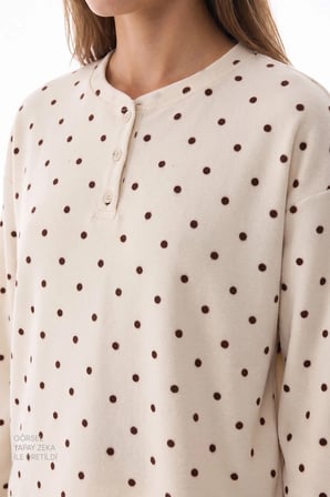 Emilia Polar Pantolon Pijama Takımı