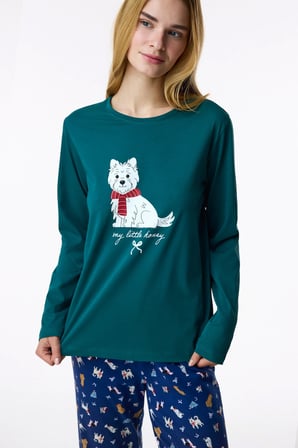 Scarf Weather Pantolon Pijama Takımı