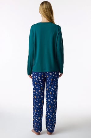 Scarf Weather Pantolon Pijama Takımı